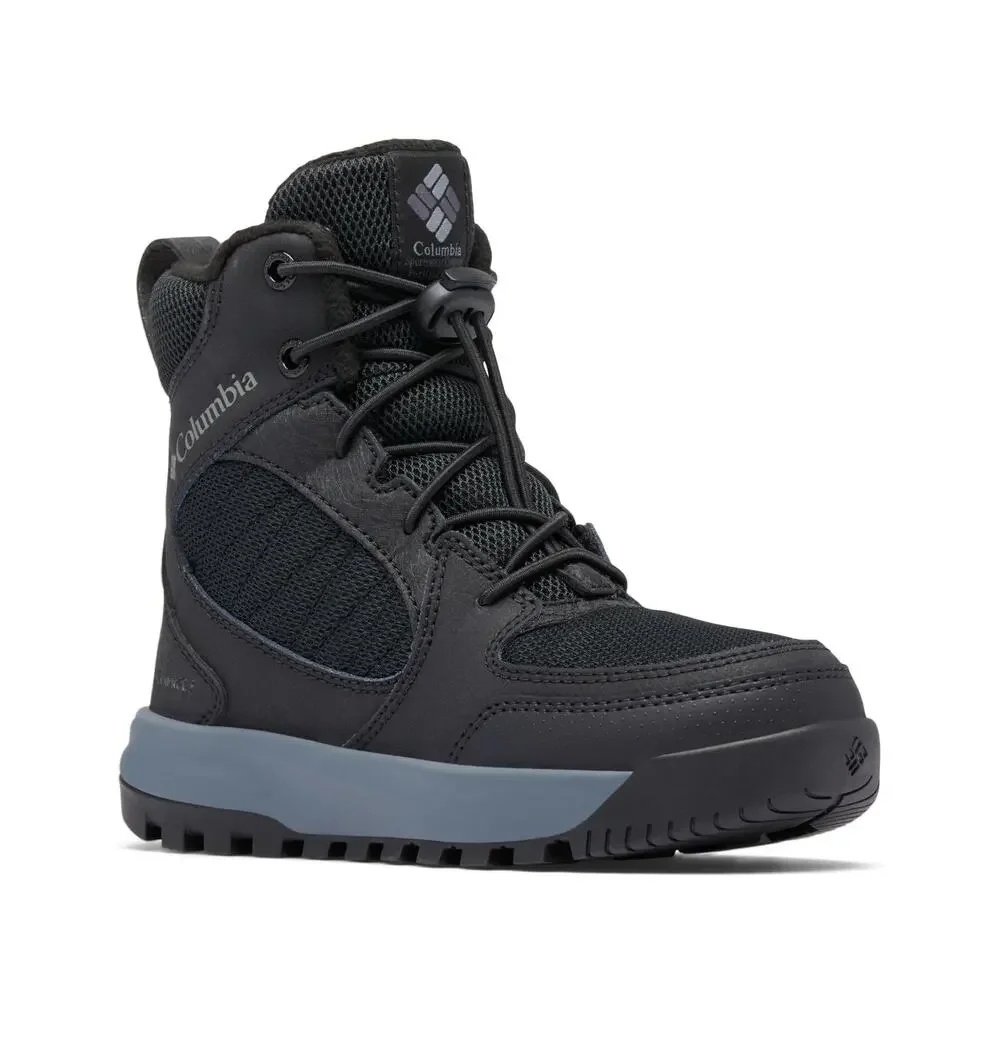 COLUMBIA YOUTH UNISEX PORTLANDER OMNI-HEAT, BLACK/TITANIUM GREY STEEL, 5